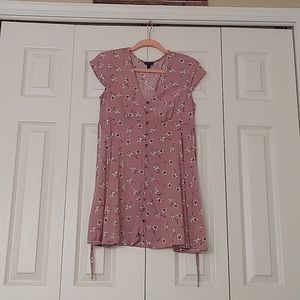 Aeropostale Violet Floral Dress